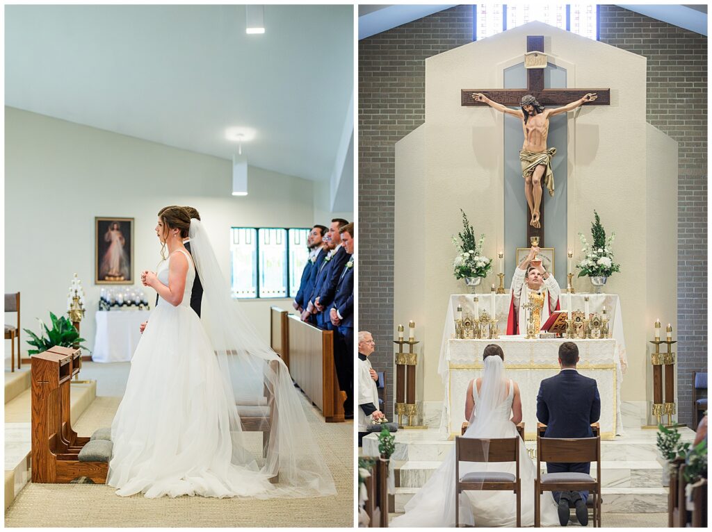 Northern Michigan Catholic Wedding